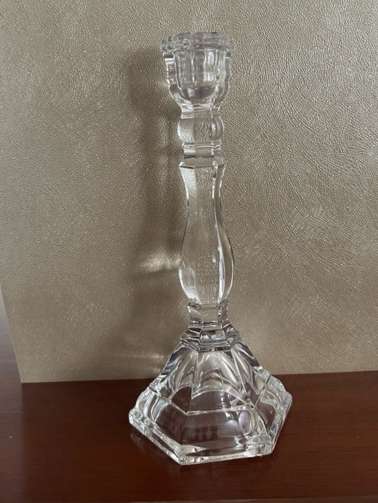 Vintage Tiffany And Co Hampton Crystal Candlestick Holder Replacement Read Desc